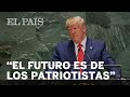 Donald TRUMP en la ONU: "El FUTURO pertenece a los PATRIOTISTAS"