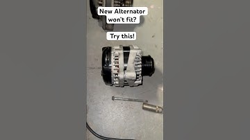 New Alternator won’t fit? Try this first! #cars #tips #viral #alternator #mechanic #hack