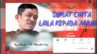 Surat Cinta laila ke Majnun ||| Nizami |||| Dr. Fahruddin Faiz