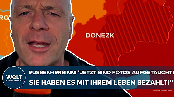 UKRAINE-KRIEG: "Jetzt sind Fotos aufgetaucht! Sie haben es mit ihrem Leben bezahlt!" Russen-Irrsinn!