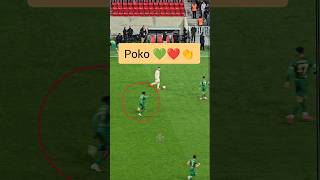 İkili mücadelede üzerine yoktur #AndrêBiyogoPoko ❤️💚👏✌️#Amedspor #futbol #football