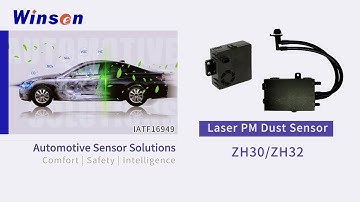 Laser PM2 5 Dust Sensor for Automotive