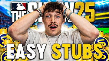 The FASTEST Stub making method in MLB The Show 25! (updated August)
