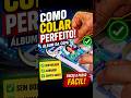 Tutorial Como Colar A Figurinhas No Álbum Com Perfeição @panini#copadomundo #worldcup2026