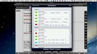 Edit and annotate a pdf in Goodreader on the ipad