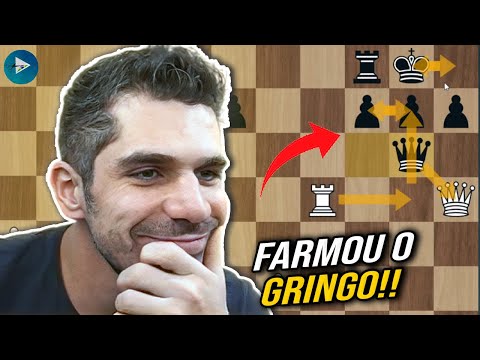 GM Krikor faz VIRADA com DAMA A MENOS e TILTA O MESTRE AO VIVO!! 