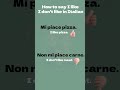 Mi piace | Italian lesson For beginners | How to pronounce italian words