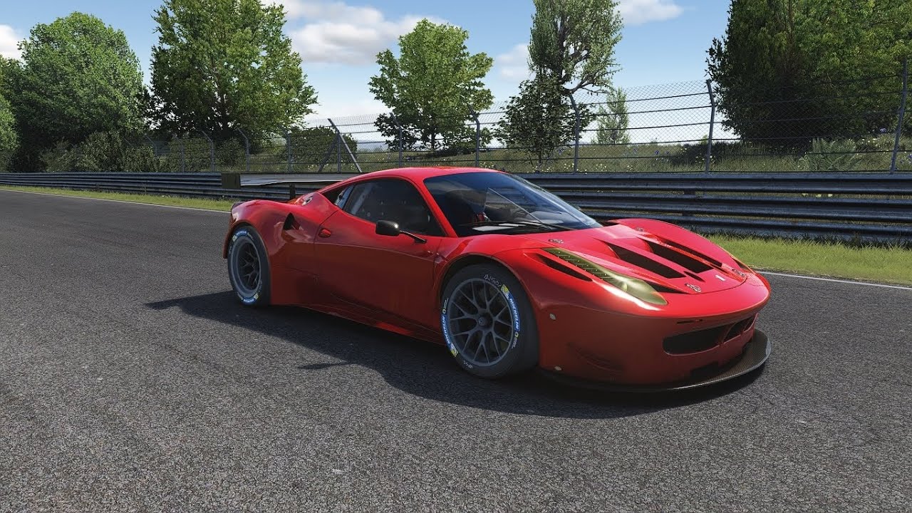 Ferrari 458 GT2 en Nürburgring | Assetto Corsa