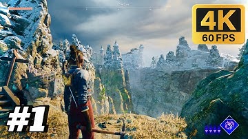 FLINTLOCK THE SIEGE OF DAWN Gameplay Walkthrough 1 No Commentary 4K 60 Fps Ultra HD (FULL GAME)