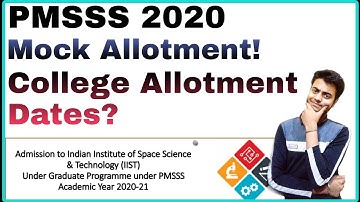 PMSSS 2020 Doubts Solved ||Calendar of Events||Mock Allotment||Round 1 Admissions||🔥🔥