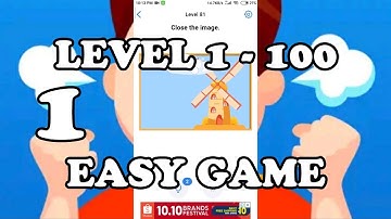 Easy Game Brain Test Level 1 - 100 Answer Gameplay Walkthrough Android IOS