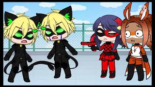 who’s the real chat noir? || Gacha Club Skit | MLB