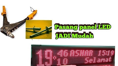 Frame box running text termudah, termurah dan rapih