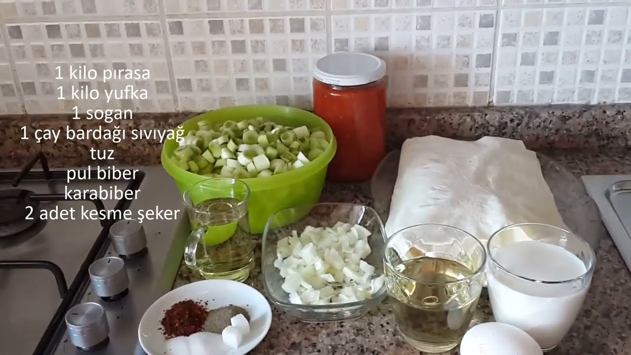 Pırasalı Börek Yapımı: Nefis ve Pratik Tarif