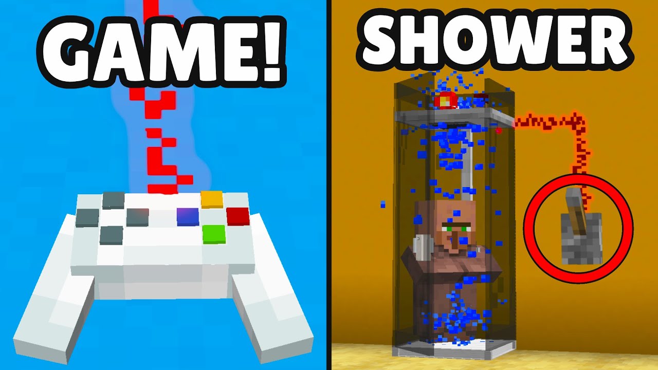 30+ SECRET Mini Redstone Hacks & Tricks in Minecraft!