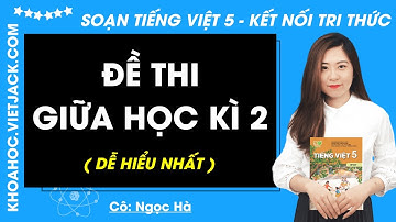 Đề thi giữa học kì 2 Tiếng Việt lớp 5 - Kết nối tri thức (DỄ HIỂU NHẤT)