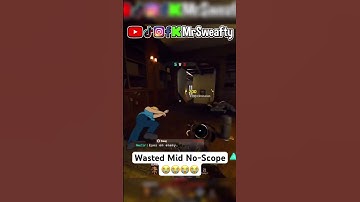 Wasted Mid No-Scope 😭😭 #gaming #bo6 #noscope #shorts #cod #sweafty #viral #warzone #youtubeshorts
