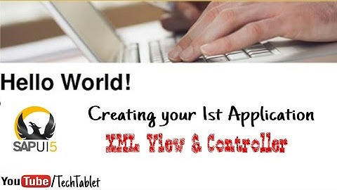 6. SAP Ui5 Fiori Tutorial - Hello World App using controller