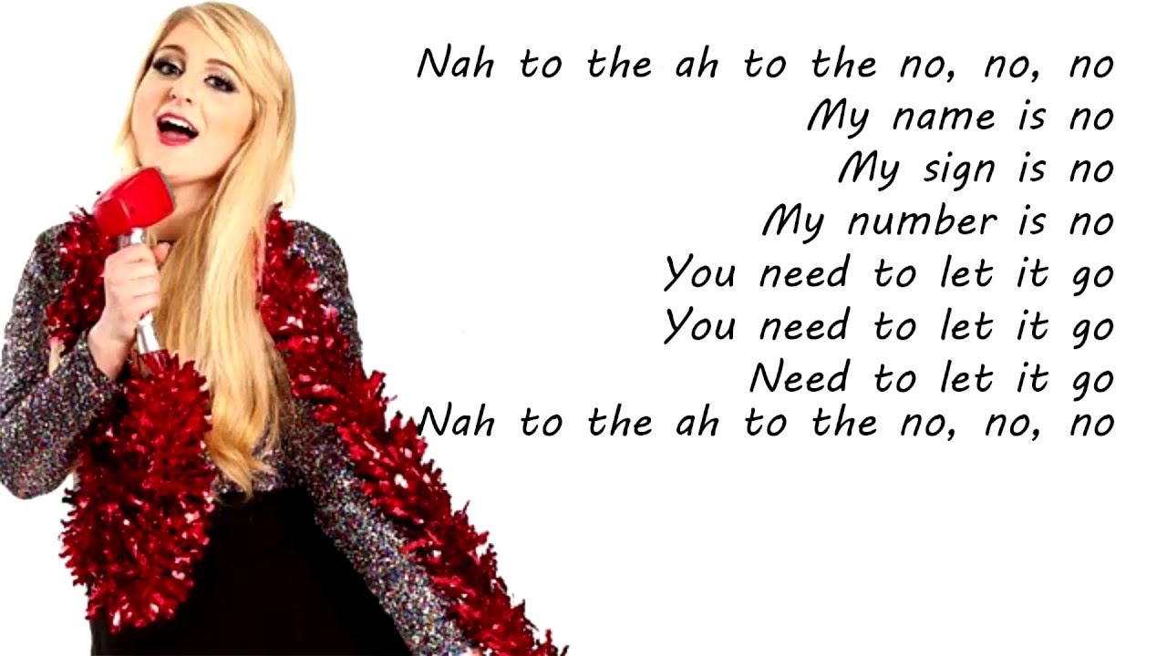 No - Meghan Trainor (Lyrics) - YouTube