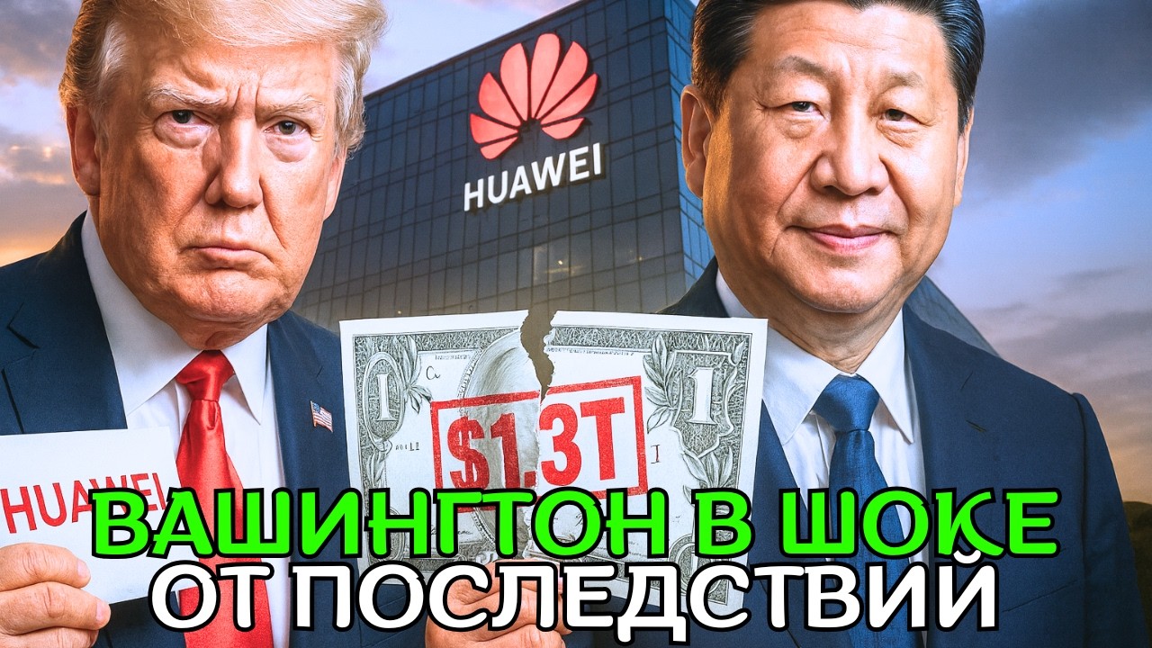 Трамп пытался уничтожить Huawei—вместо этого Китай начал технологический захват стоимостью $1,3 трлн