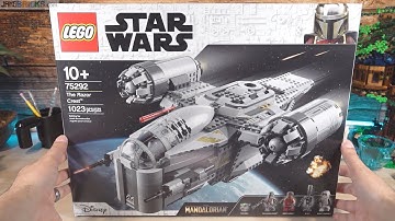 Pure Build 🎧 LEGO Star Wars The Mandalorian Razor Crest 75292 / Bounty Hunter Transport ASMR