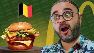 JE DÉCOUVRE LES CUISINES du MCDO EN BELGIQUE (Test du BigMac et Maestro Spicy Santiago)