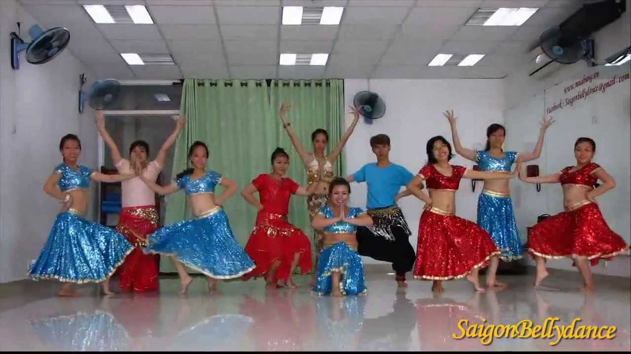 múa bụng việt nam Gud Naal Ishq Mitha (Sunny Deon & Kangana Ranaut), Bollywood dance Mr. Long, SaigonBellydance