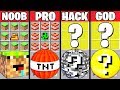 Minecraft Battle: SUPER SECRET PLANET CRAFTING CHALLENGE - NOOB vs PRO vs HACKER vs GOD ~ Animation