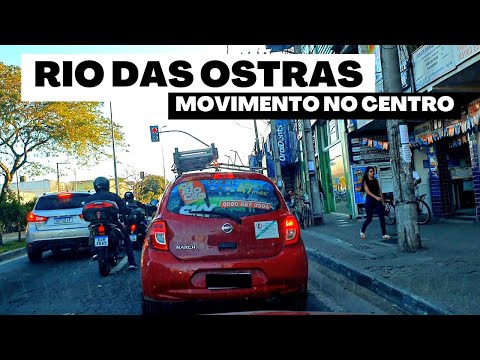 ?RIO DAS OSTRAS?? - MOVIMENTO NO CENTRO - JUNHO 2022