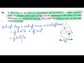 32. A solid toy is in the form of a hemisphere surmounted by a right circular cone. The height of