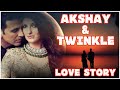 Love Story : Akshay Kumar & Twinkle Khanna की प्रेम कहानी | BollyMyth