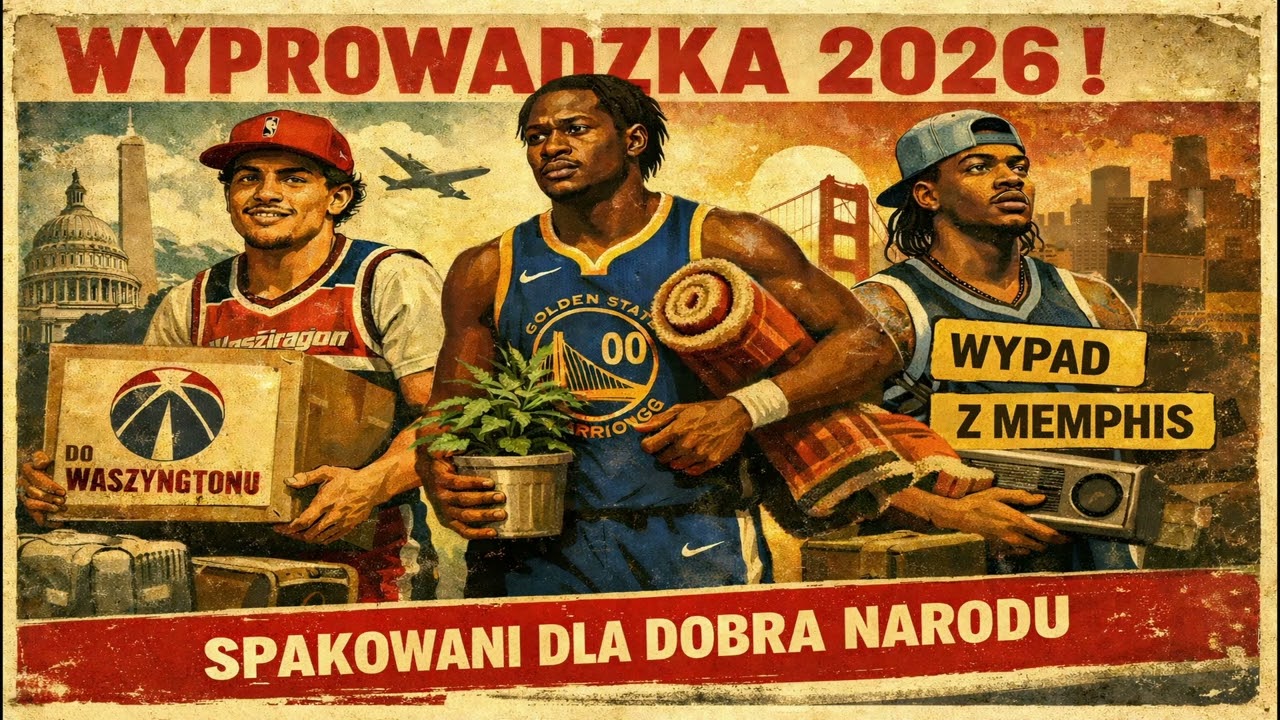 Pierdololo Wieczorową Porą #51 // S25 E4 - Trae Young, Jonathan Kuminga i Ja Morant - PRZEPROWADZKA