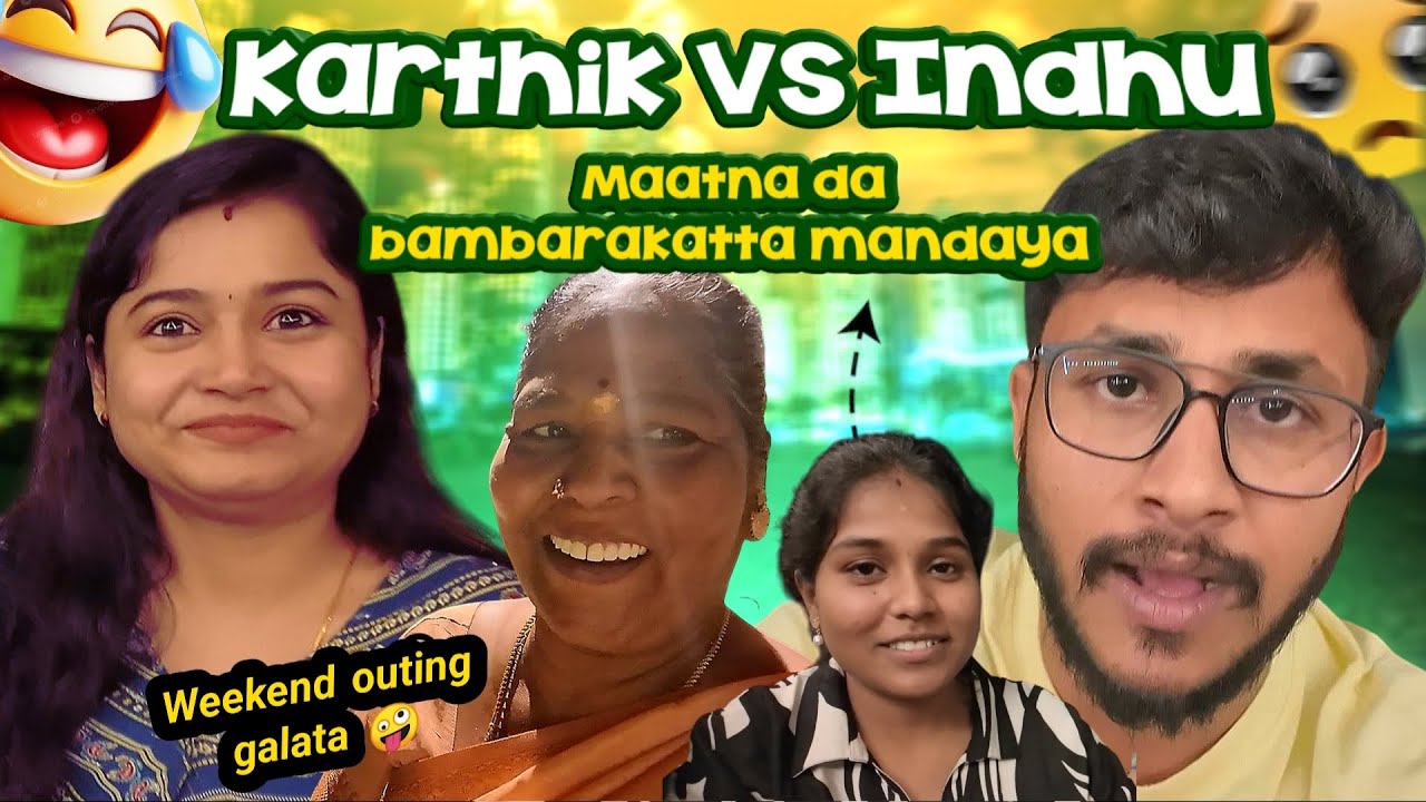 Karthik 😰 Vs Indhu 🤪 - Maatnan Da 😰 - Weekend Outing  Galatta 🤣 | Mangrove Park| Abudhabi| Friends