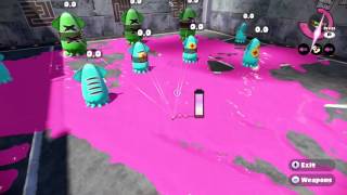 Splatoon - Trying out the Sloshing Machine Neo