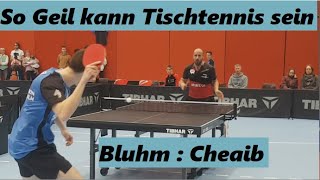 3.Bundesliga Süd | So GEIL kann Tischtennis sein 👏👏 F.Bluhm(2337TTR) : D.Cheaib(2320TTR)