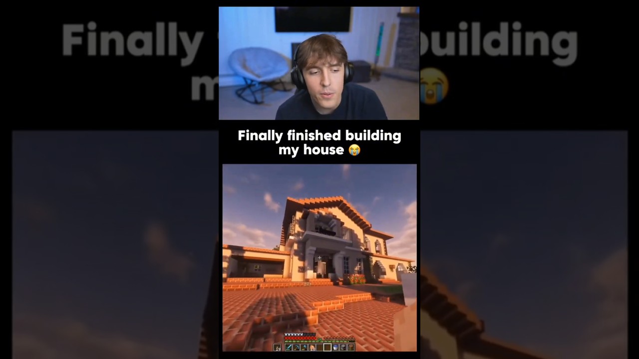 Minecraft GTA V Michael House Tutorial 🏠🔥 (Full Build in 60 Sec