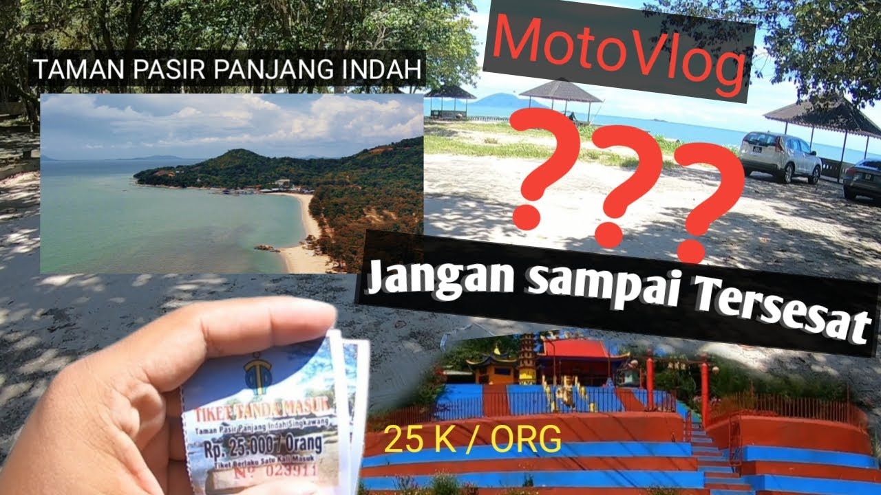#motovlog Ke Pantai Pasir Panjang Singkawang | Wajib Nonton Supaya Tidak Tersesat 😊