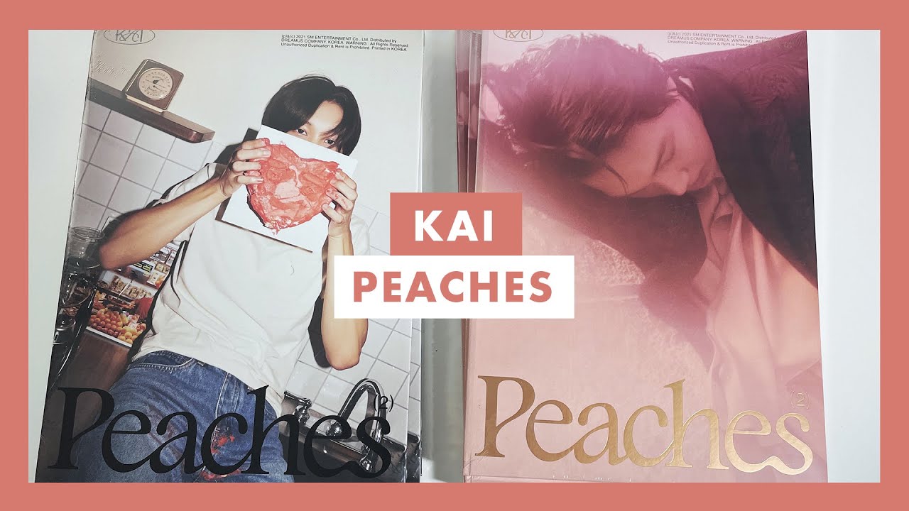 Unboxing ♡ Kai 카이 2nd Mini Album ‘Peaches’ 🍑 YouTube