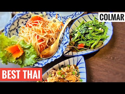 [Colmar 🇫🇷] Muang Thai Restaurant 🇹🇭 Authentic Food from Thailand Restaurant (Travel France/Elsace)