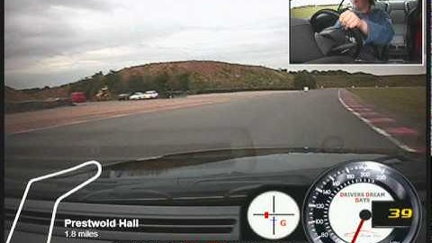 Me driving an Aston Martin DB9 - I know the first lap is boring but it gets faster after that lap