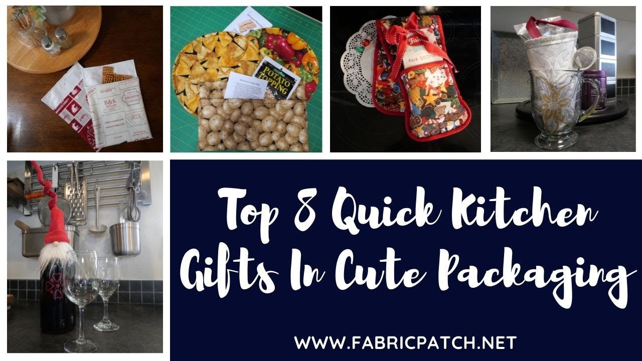 Top 8 Quick Kitchen Gifts With Packaging Inspiration 