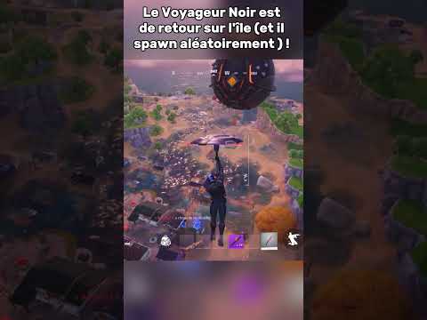 Le Voyageur Noir est de retour en chapitre 7 saison 2 (il spawn à différents endroits de l'île) !