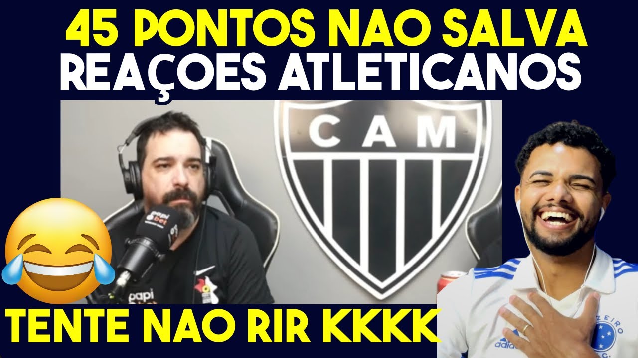 Atlético pode cair, e a reação dos atleticanos entrega tudo! 😂