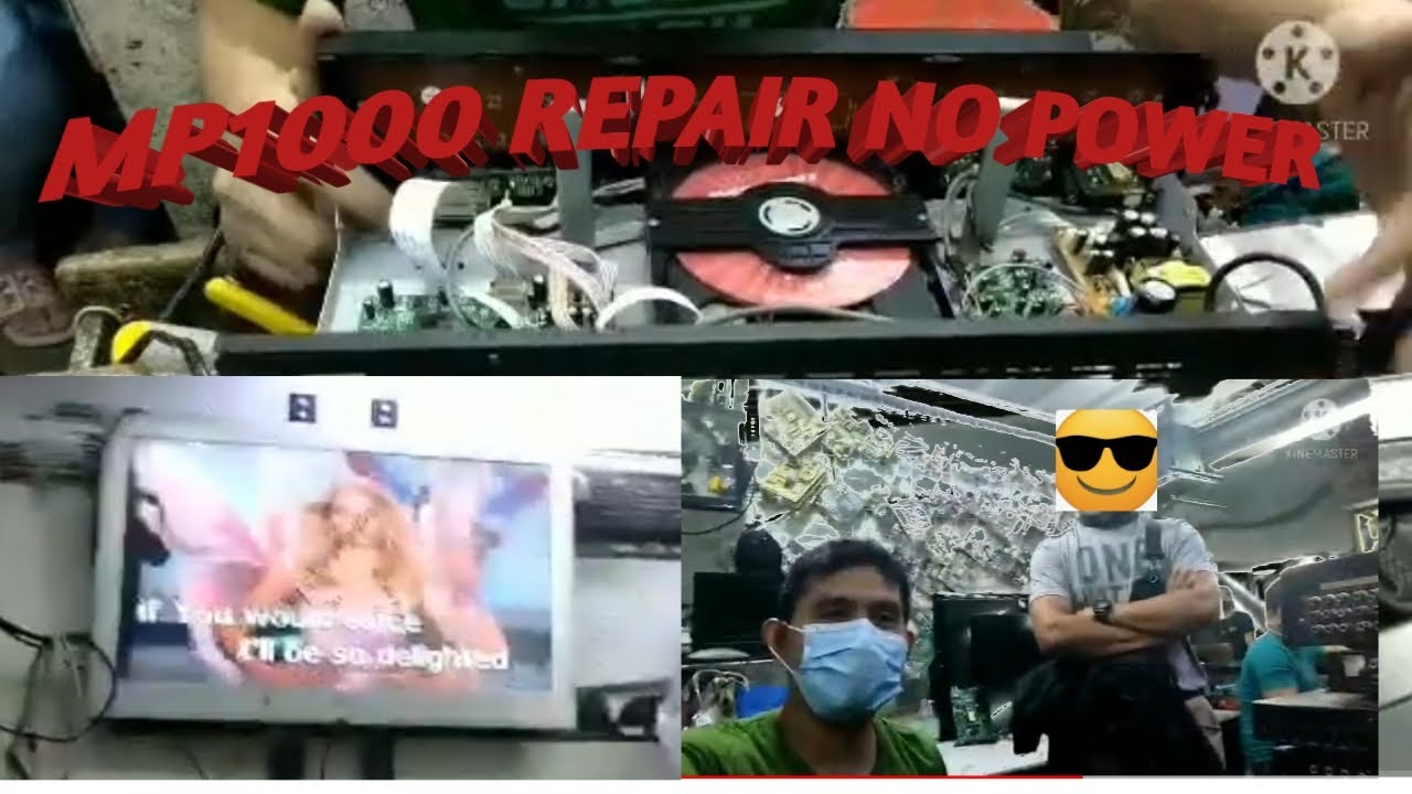 dvd player Repair no power YouTube