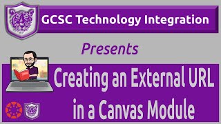 Full Creating an External URL in a Canvas Module News