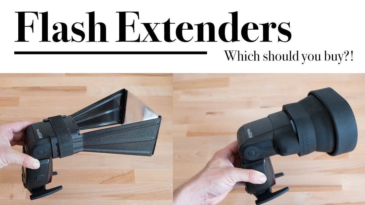 MagMod MagBeam Vs. Better Beamer Flash Extender - YouTube