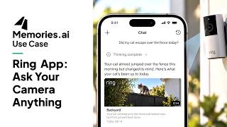 Memories.ai Ring App | Ask Your Camera Anything screenshot 1