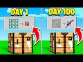 I Survived 100 Days In A Minecraft Scramble Craft (Here's What Happened)