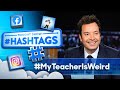 Jimmy Fallon Shares Hilarious #MyTeacherIsWeird Posts on The Tonight Show π