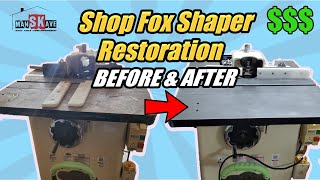 Shop Fox W1702 Shaper - Tool Restoration